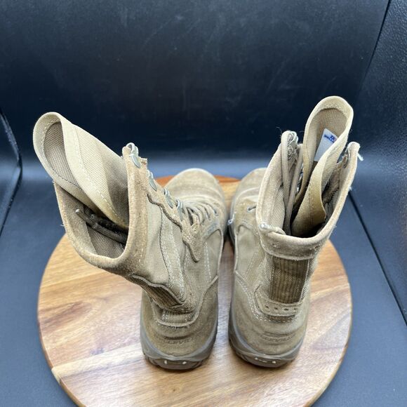 Belleville C320 Combat Boots Men Size 4.0 R Coyote Brown Suede Leather Lace Up - Picture 5 of 10